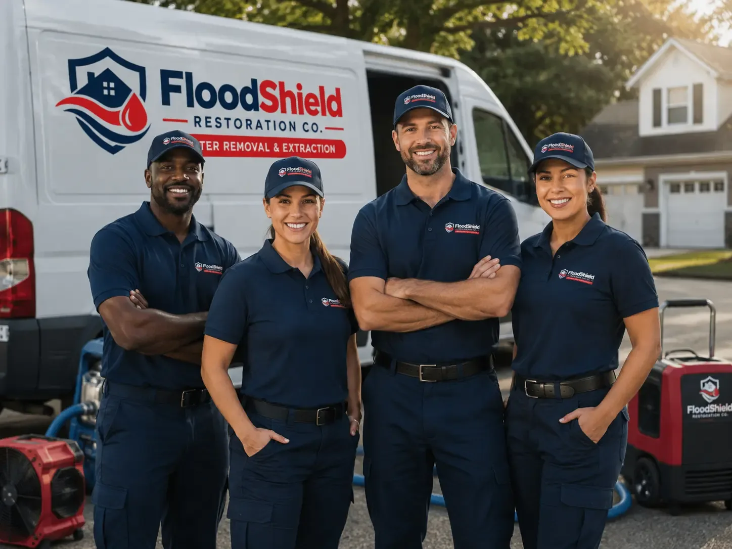 Flood Damage Restoration company in Tiro, OH
